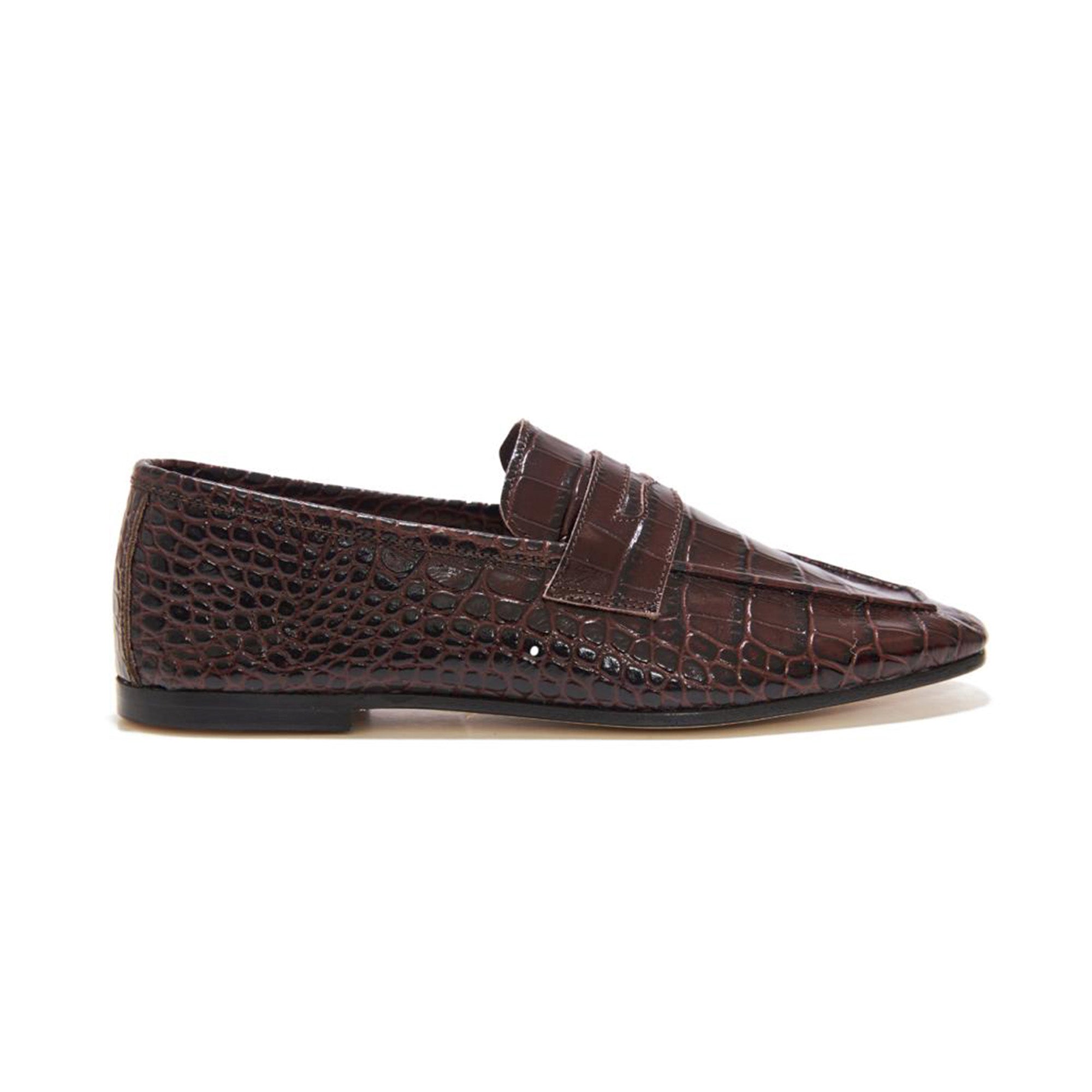Essenziale Brown Croc-effect