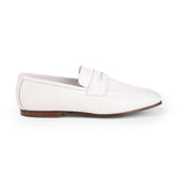 Essenziale White Croc-effect