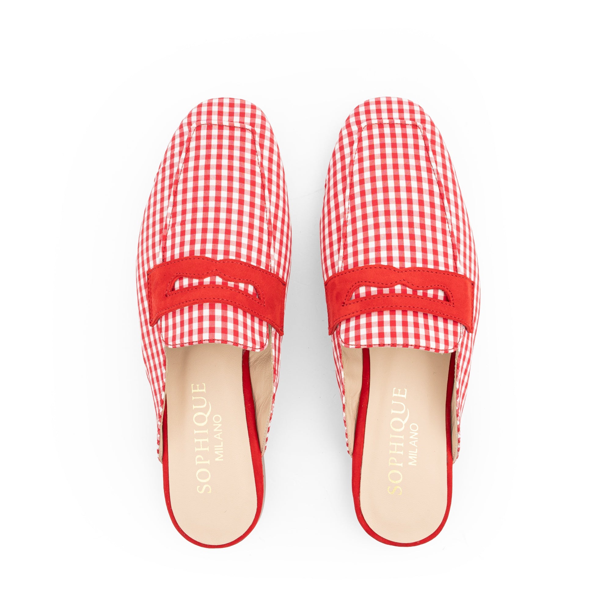 Riviera Red Gingham