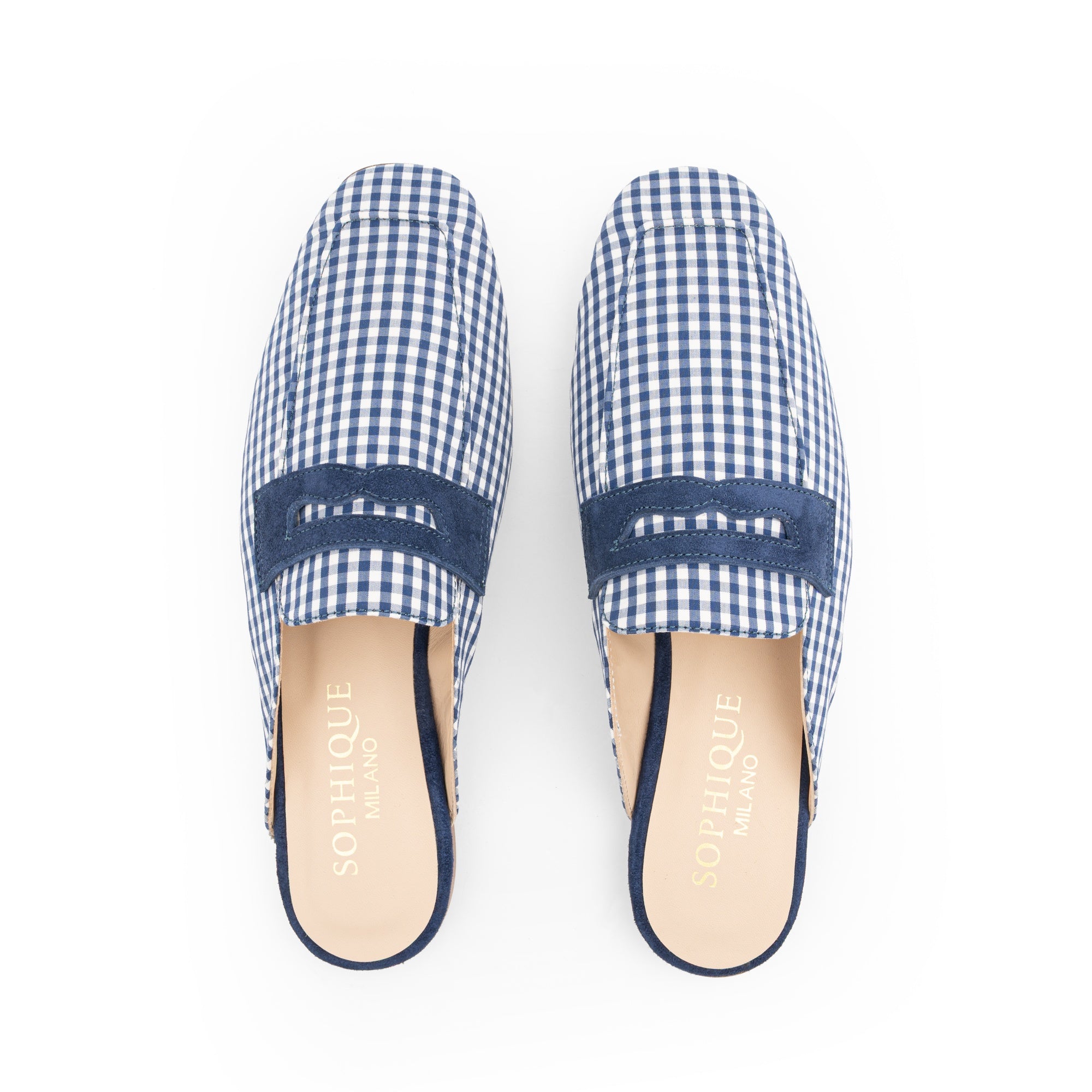 Riviera Blue Gingham